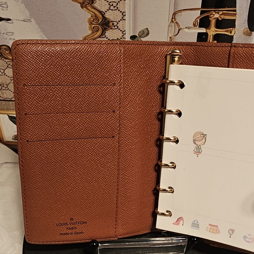 Louis Vuitton Monogram Coated Canvas PM Agenda/Notebook with Dust Bag - Picture 8 of 16